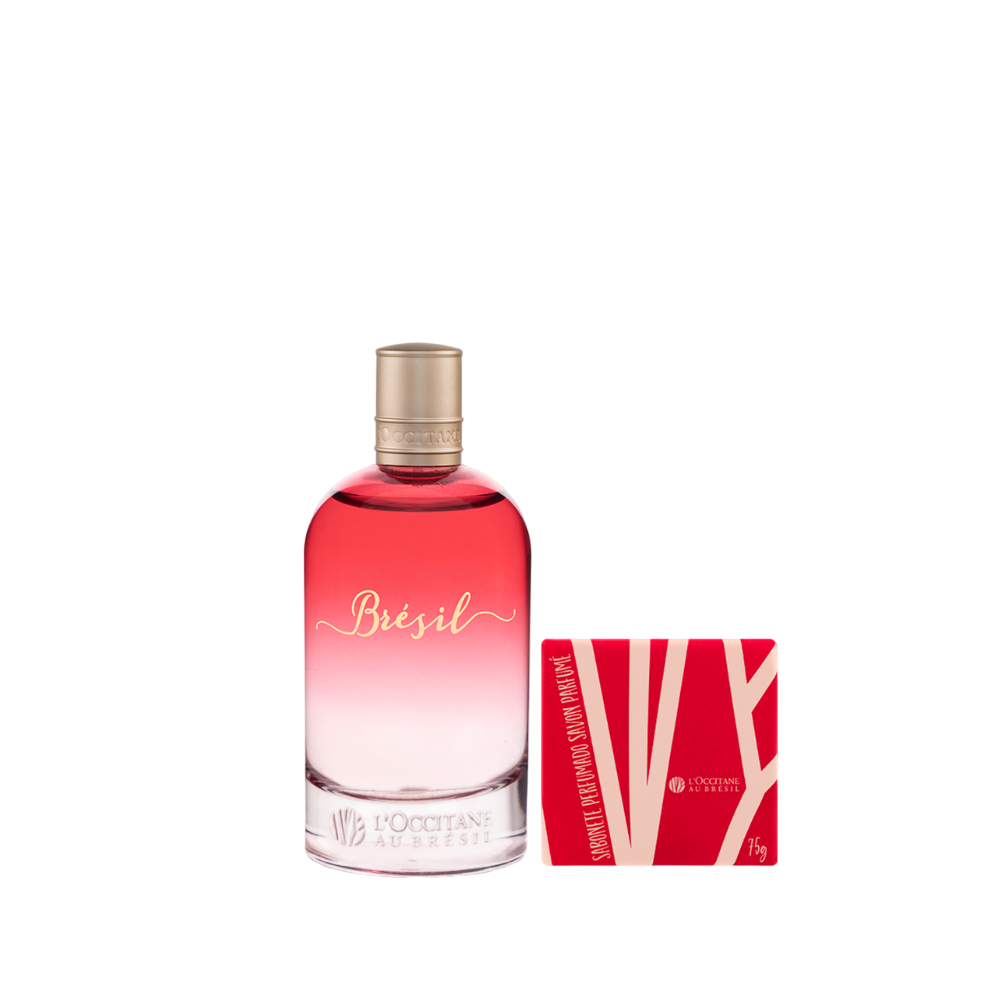 Sabonete Perfumado e Deo Colônia Brésil